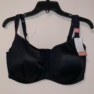 Cacique Smooth Lightly Lined Balconette Bra Size 40F